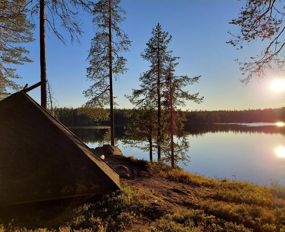 Isokelo Log Apartments Salla Luaran gambar