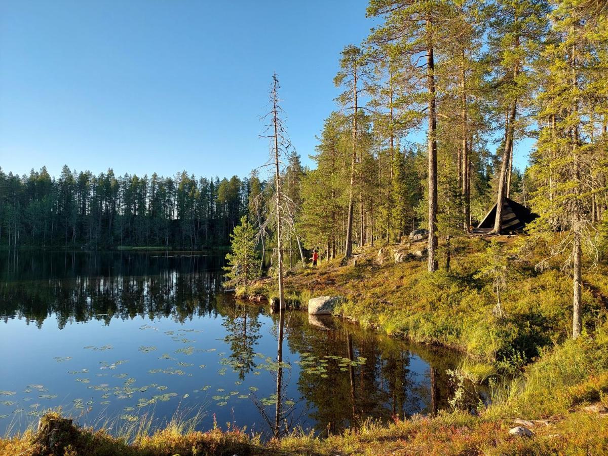 Isokelo Log Apartments Salla Luaran gambar