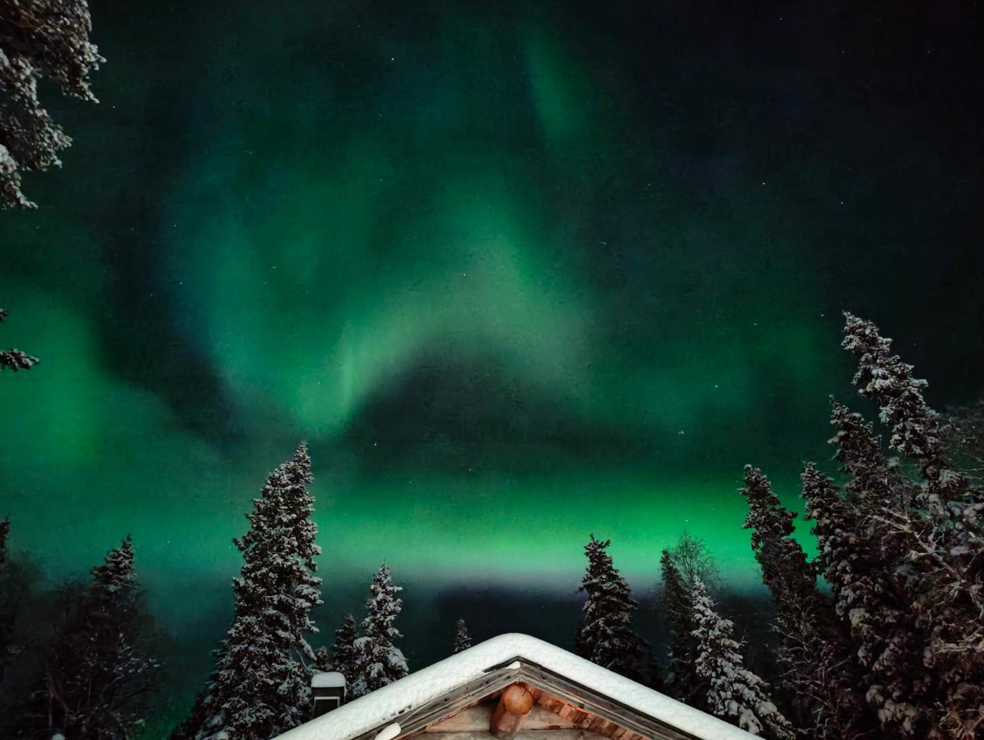 Isokelo Log Apartments Salla Luaran gambar